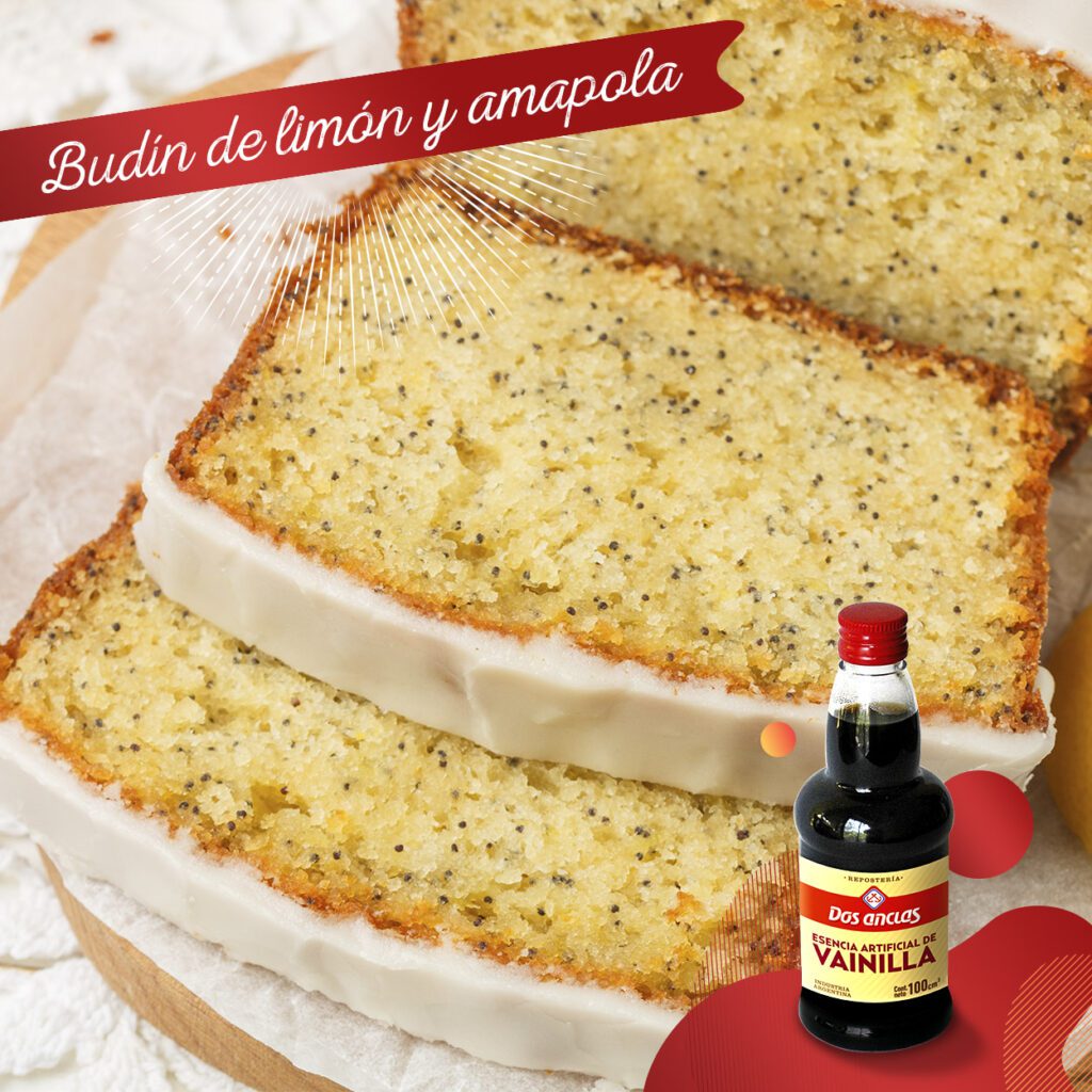 Budín De Limón Y Amapola Dos Anclas