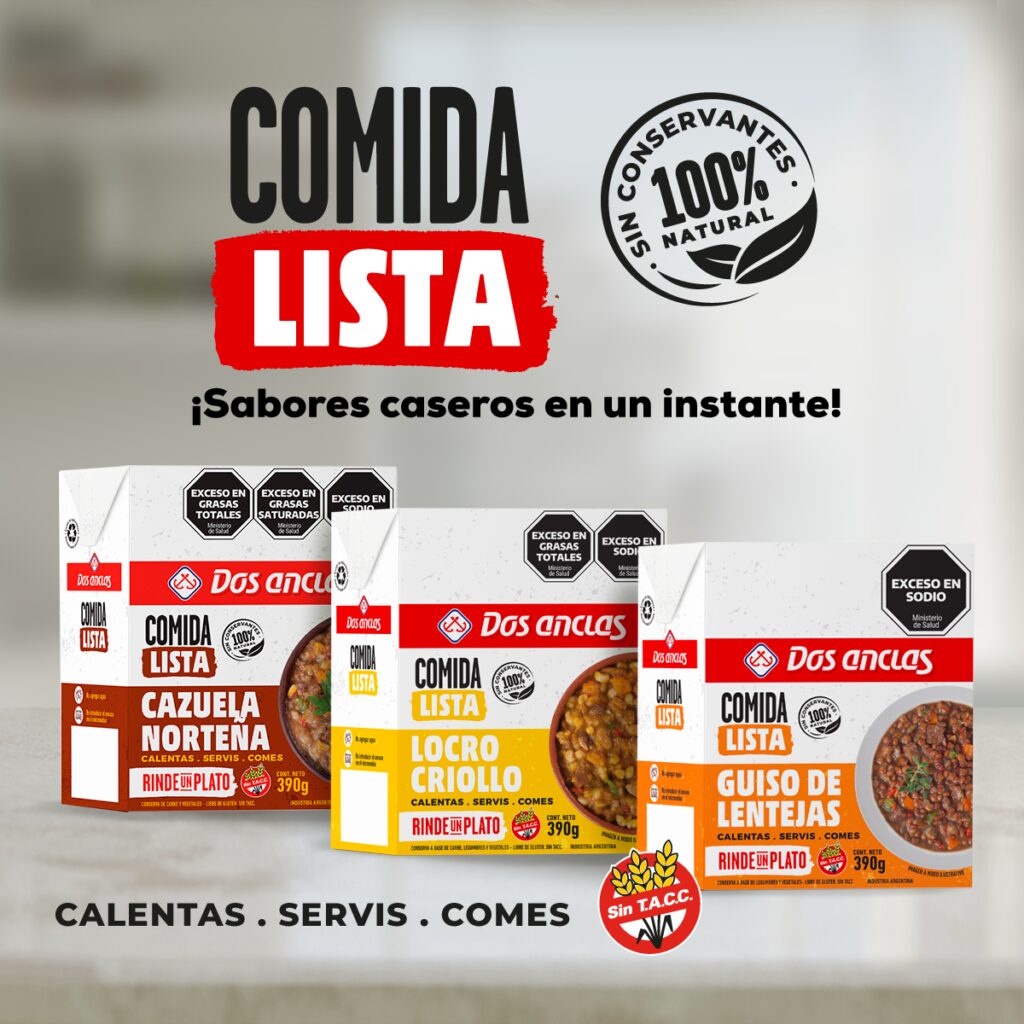 Comidas Listas Dos Anclas